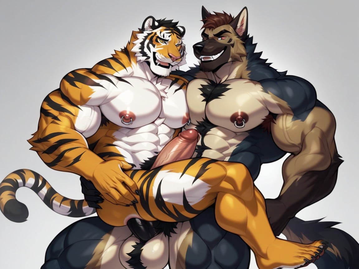 Detailed Eyes, German Shepherd, Gay Furry AI Porn