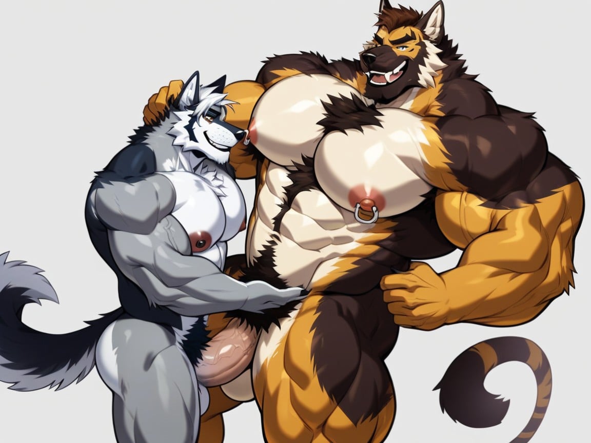 Gigantic Penis, 30+, Huge Muscle Furry AI Porn