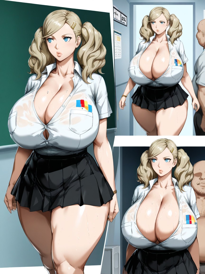Wasp Waist, Kunaboto Style, Gigantic Thighs Porno IA