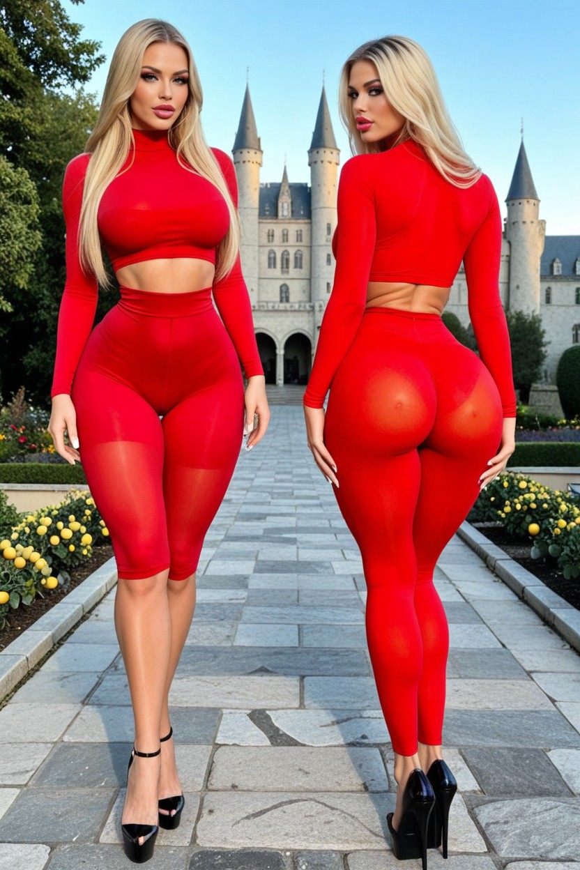Thigh Gap, Lean, Long Toned Legs AI Porn