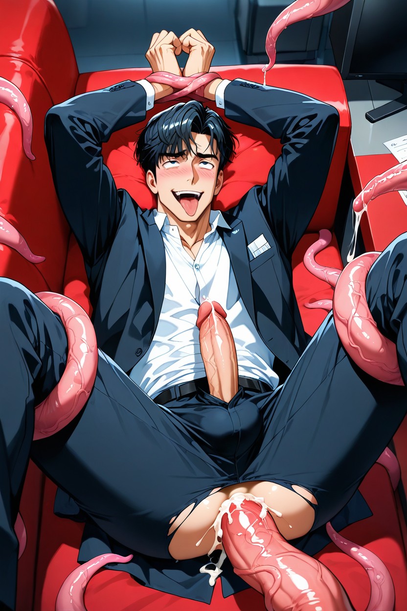 Big Penis, ムラムラ, アヘ顔 ゲイAIポルノ