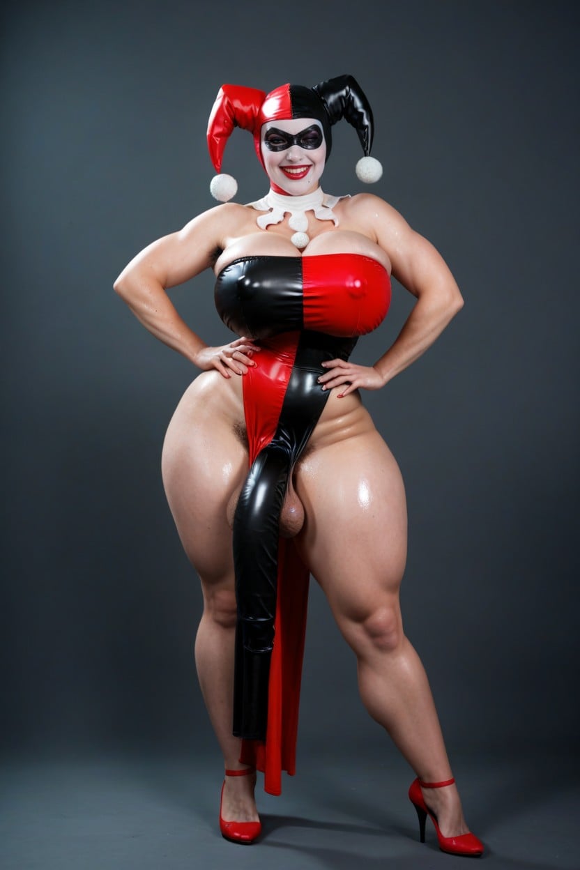 Hands On Hips, Cosplay, Futanari AI Porn