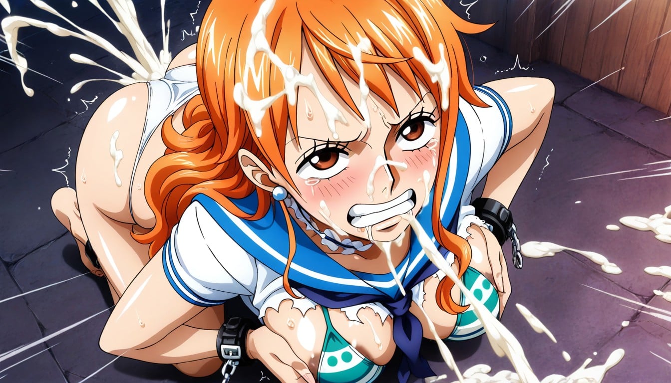 White Panties On Ankles, Long Hair, Perfect Arms Hentai AI Porn