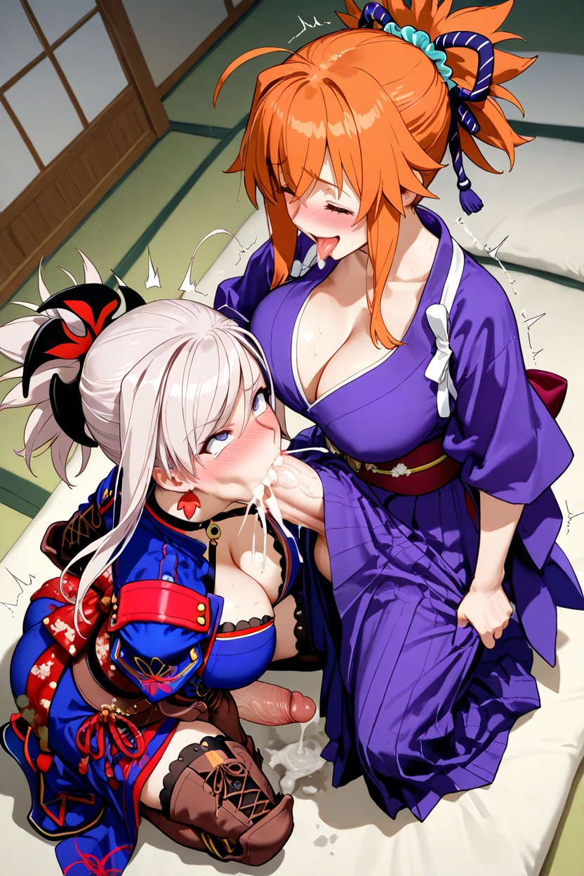 Humping, Humping Casual Fate Go, Light Skinned Female Hentai AI Porn