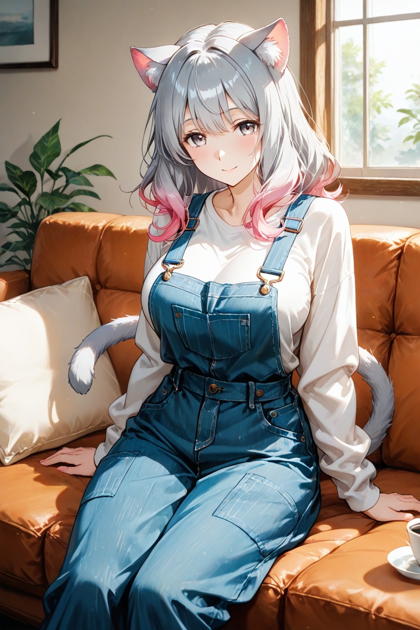 Girl, Just Create An Empty Scene, Couch Hentai AI Porn