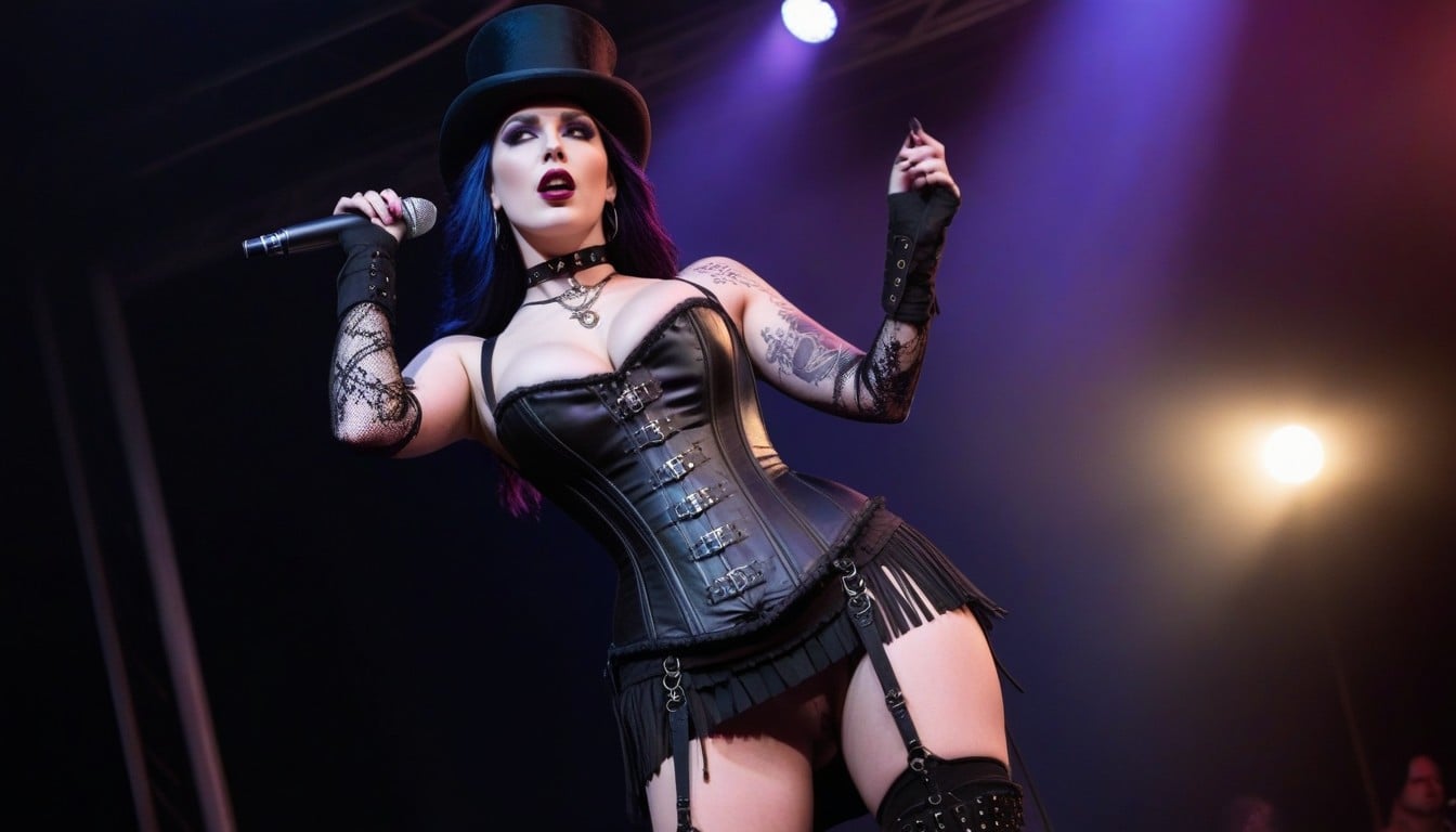 Sparks, Goth, Ravens In Spotlights AI Porn