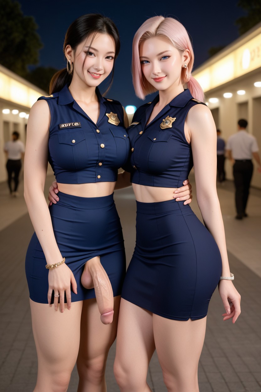 Highres, Beautiful Detailed Eyes, Bracelets Porno IA Asiatique