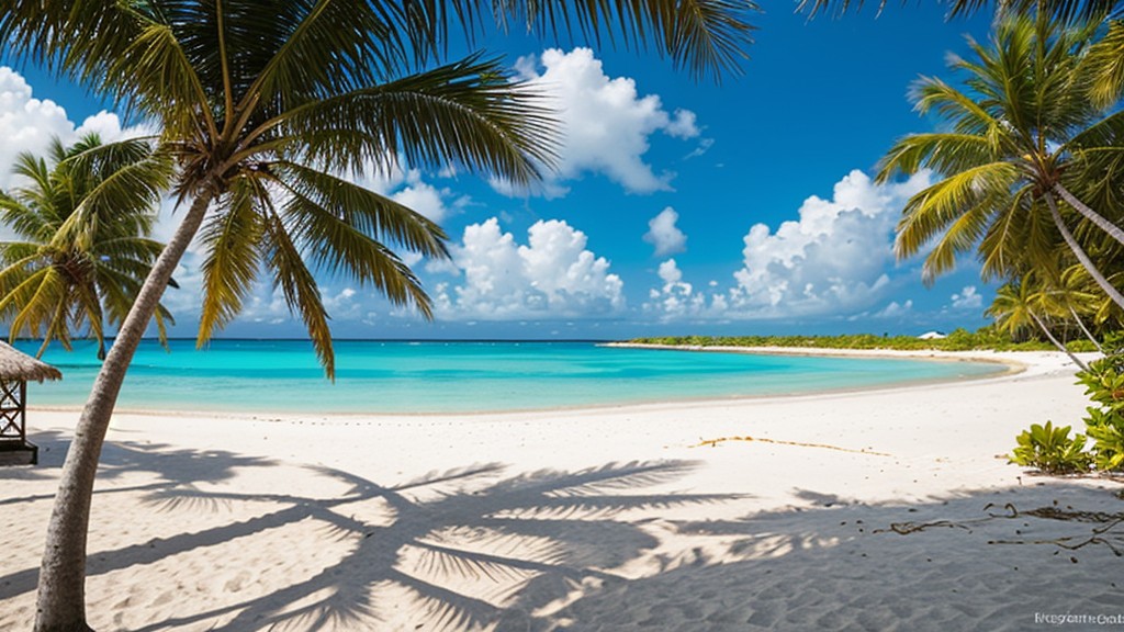 Gently Kissed By Crystal-clear Turquoise Water Tall, Warm, And Inviting — A Perfect AI Porn