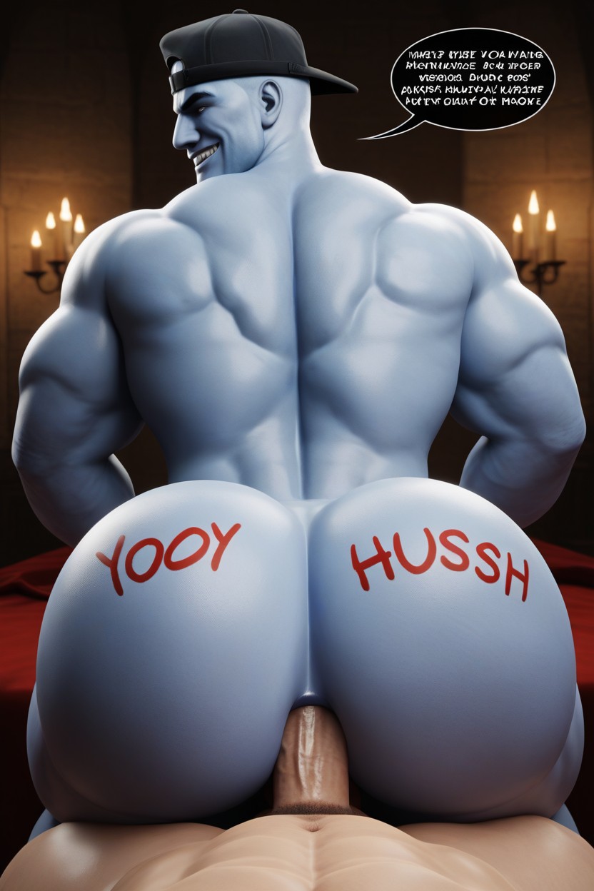 The Top Is Gay, Scary, Body Writing On Ass Porno IA Gay
