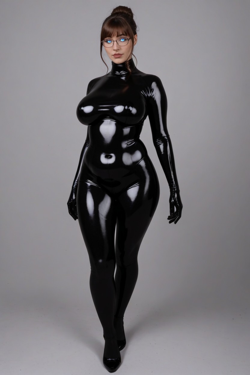 Full Body, Medium Length, Straight AI Porn