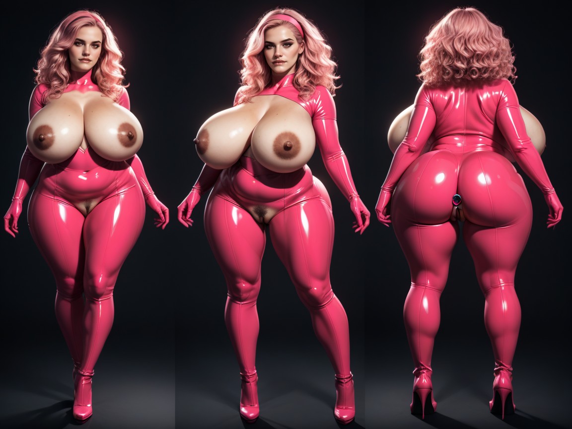Thick, Cosplay, Crawling In Pigpen AI Porn