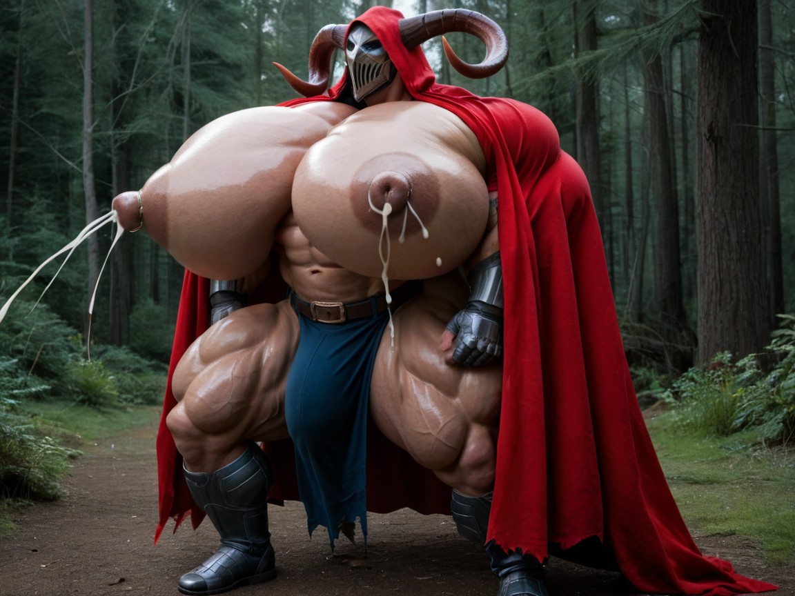 Big Nipples, Steel Greaves, Long Horns AI同性戀黃片