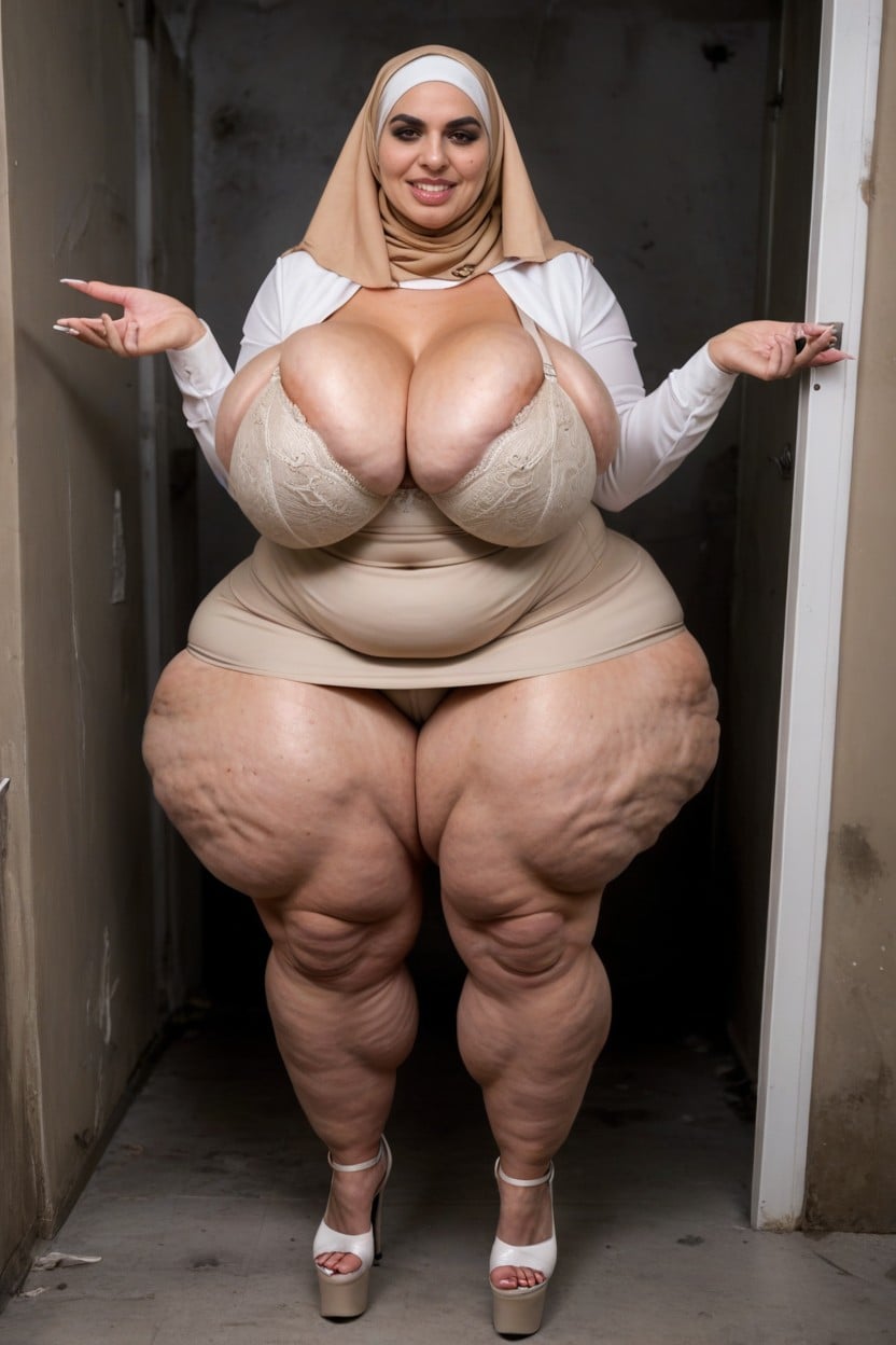 Oiled Skin, Bimbo, Ssbbw AI 포르노