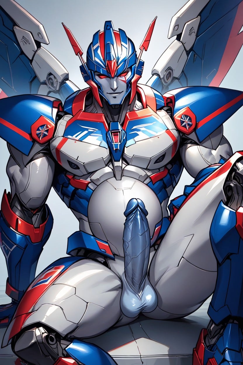 Starscream Transformers, Silver Skin, Giant Robot Porno IA Hentai