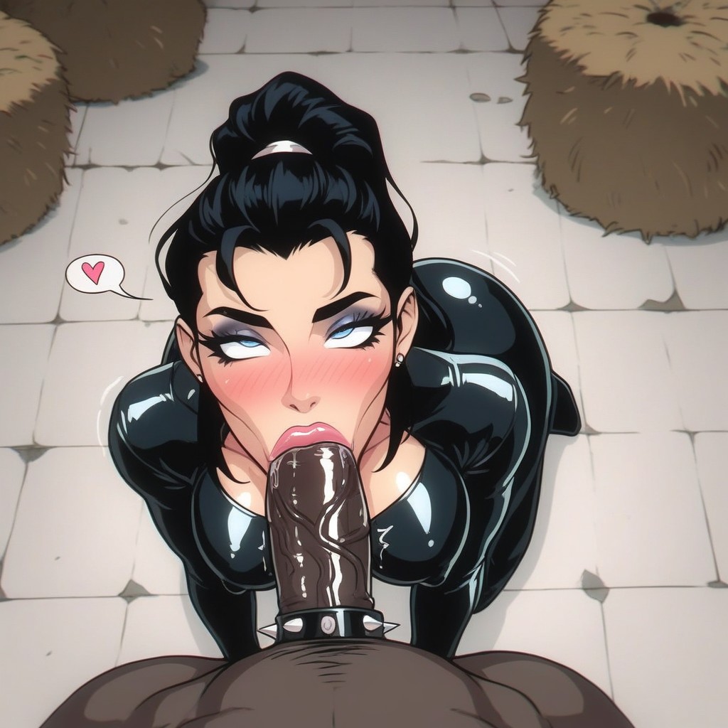Round Bubble Butt, Bimbo, Spiked Cock Ring AI 포르노