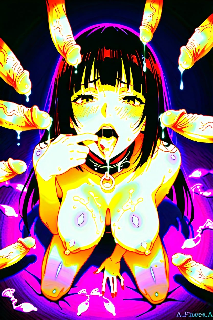 Kyoto Animation, Lewd, Cleavage AI 포르노
