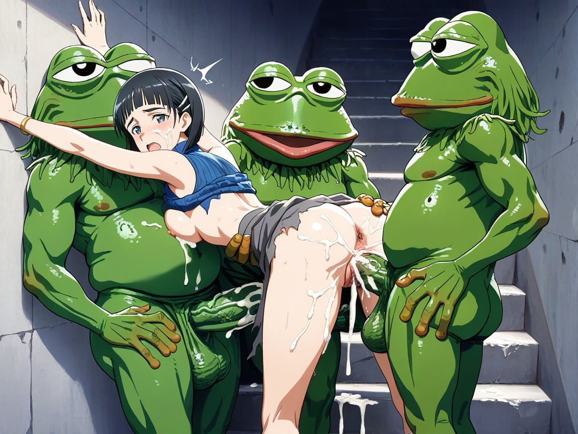 Bukkake, Double Penetration, 小乳 AI黃片