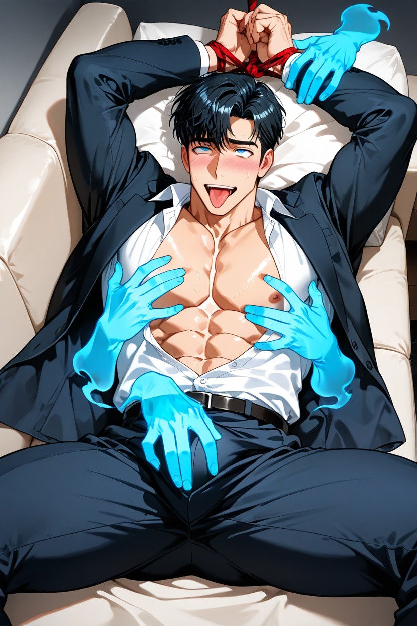 Office Worker, Home, Open Offfice Shirt AI同性戀黃片