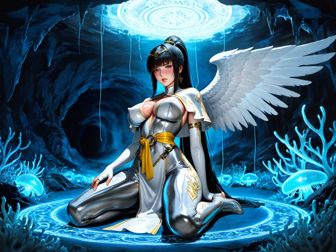 Cinematic, Very Cropped Capelet, Straight Bangs Hentai AI Porn