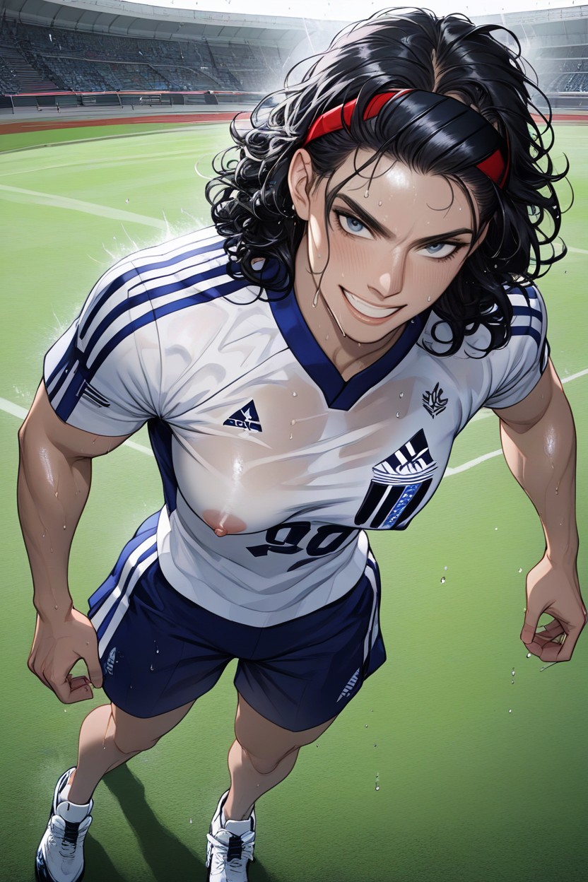 Erect Nipples, Motion Lines, Bare Legs Hentai IA