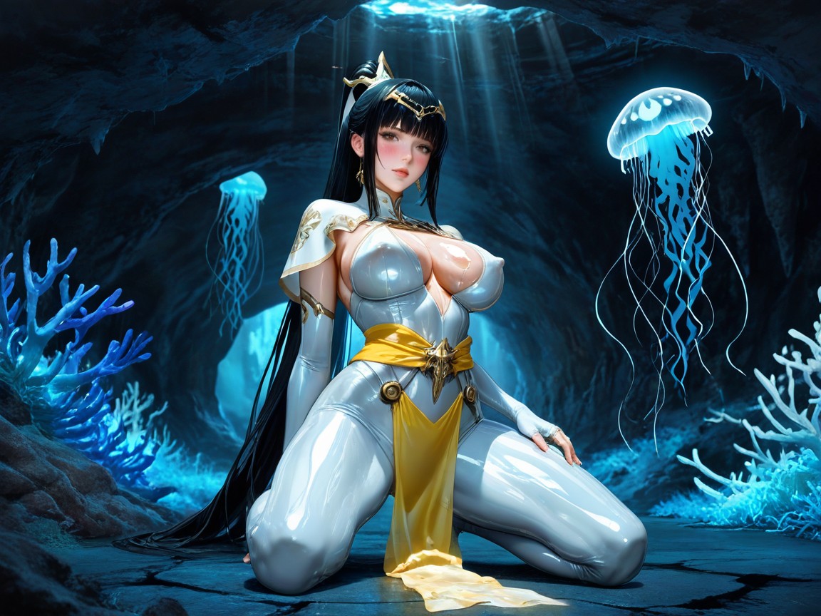 En Caliente, Deep Vast Natural Underground Cave, Very Cropped Capelet Hentai IA
