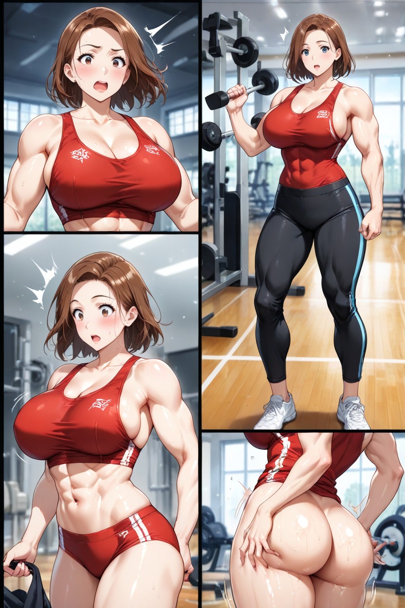 Cinematic, Sideboob, Side View Hentai AI Porn