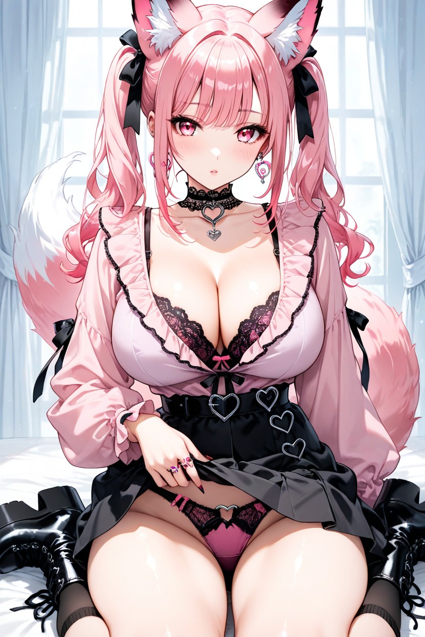 One Woman, Sleeves, Jirai Kei Fashion Hentai AI Porn