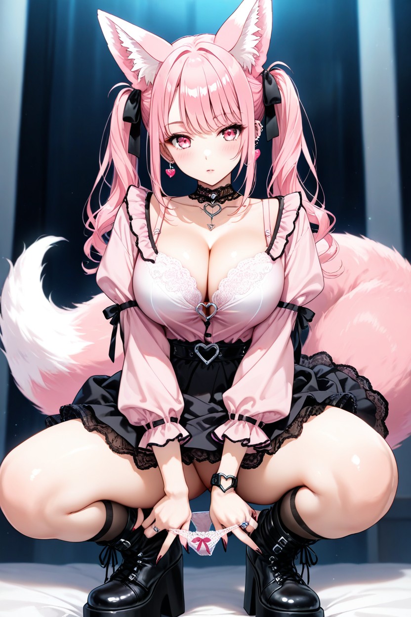 Large Breasts, One Woman, Sleeves Hentai IA
