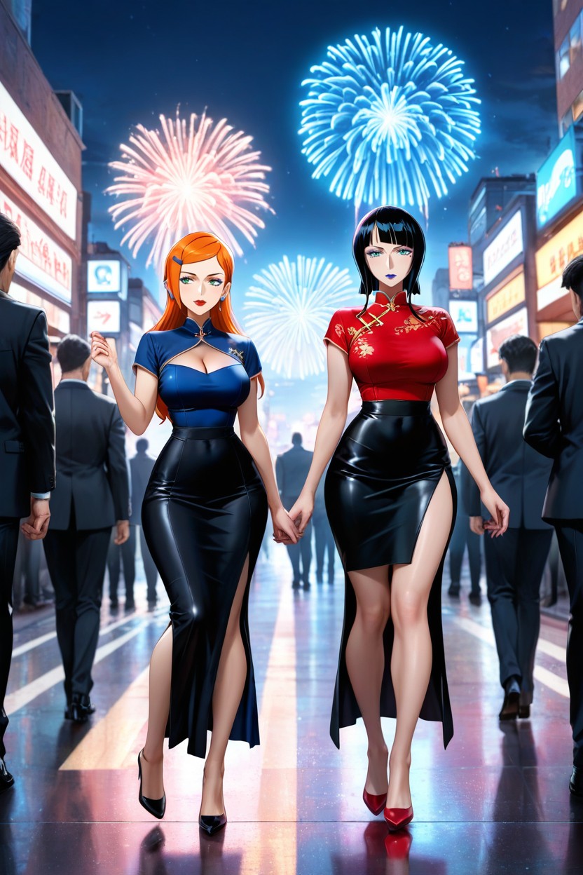 Full Body, Large Breast, Hard Light Hentai AI Porn