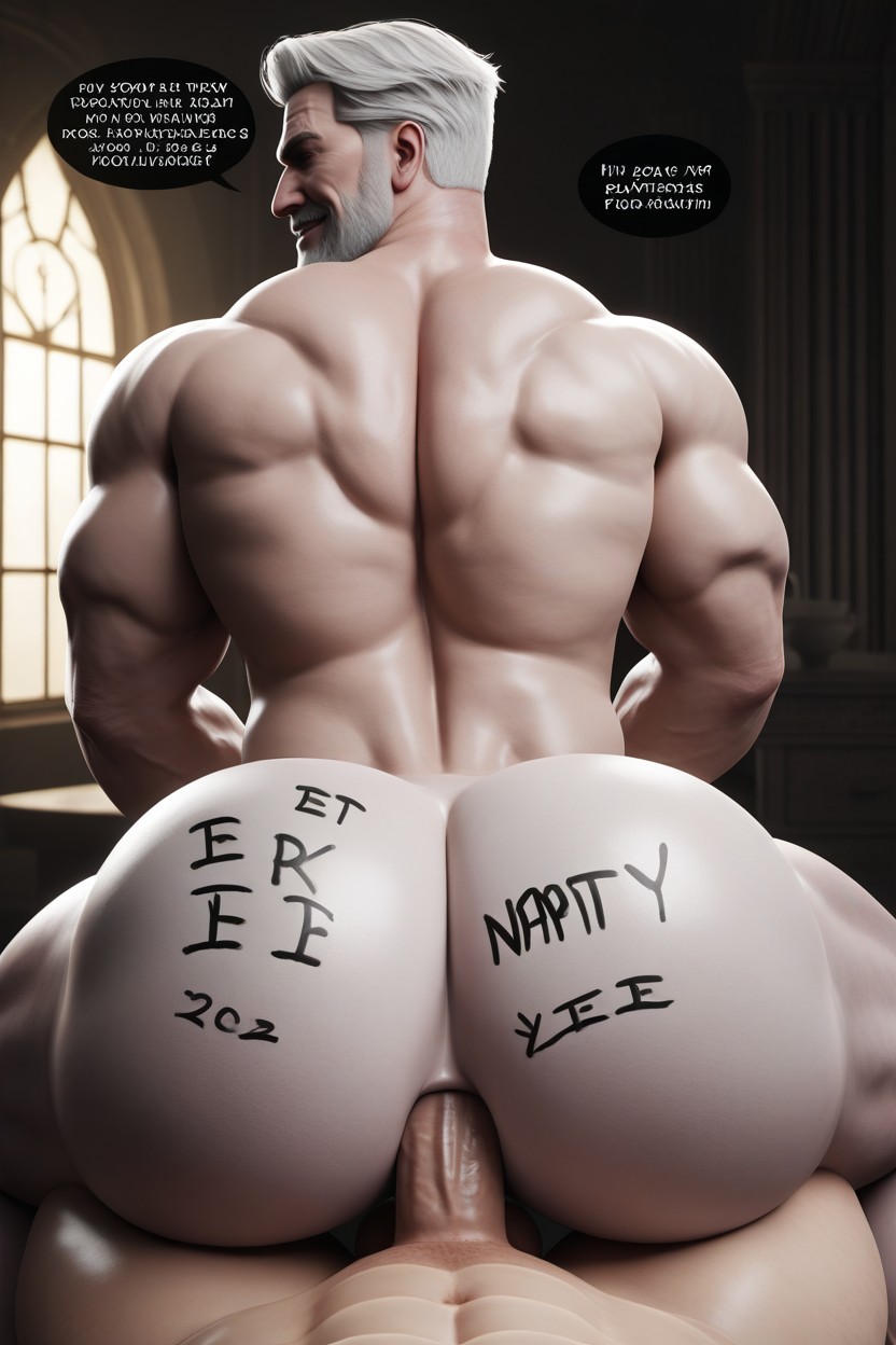 Power Bottom, Masculine, Bottom Is Powerful Porno IA Gay
