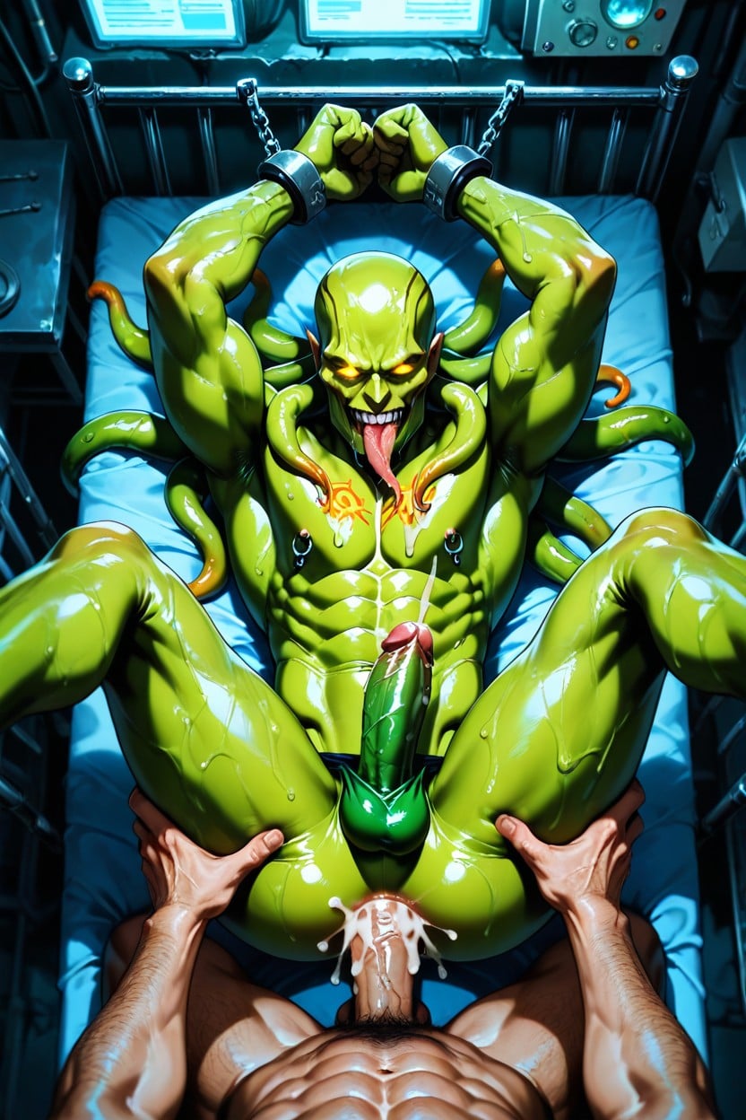 Hands Pushing Legs Up, Textured Skin, Low Lighting Porno IA Gay