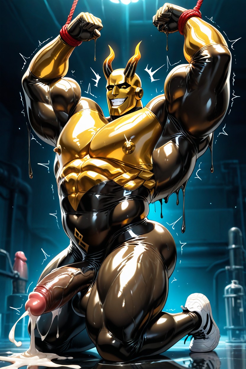 Arms Up, 25+, Demon Guy Pornografia gay com IA