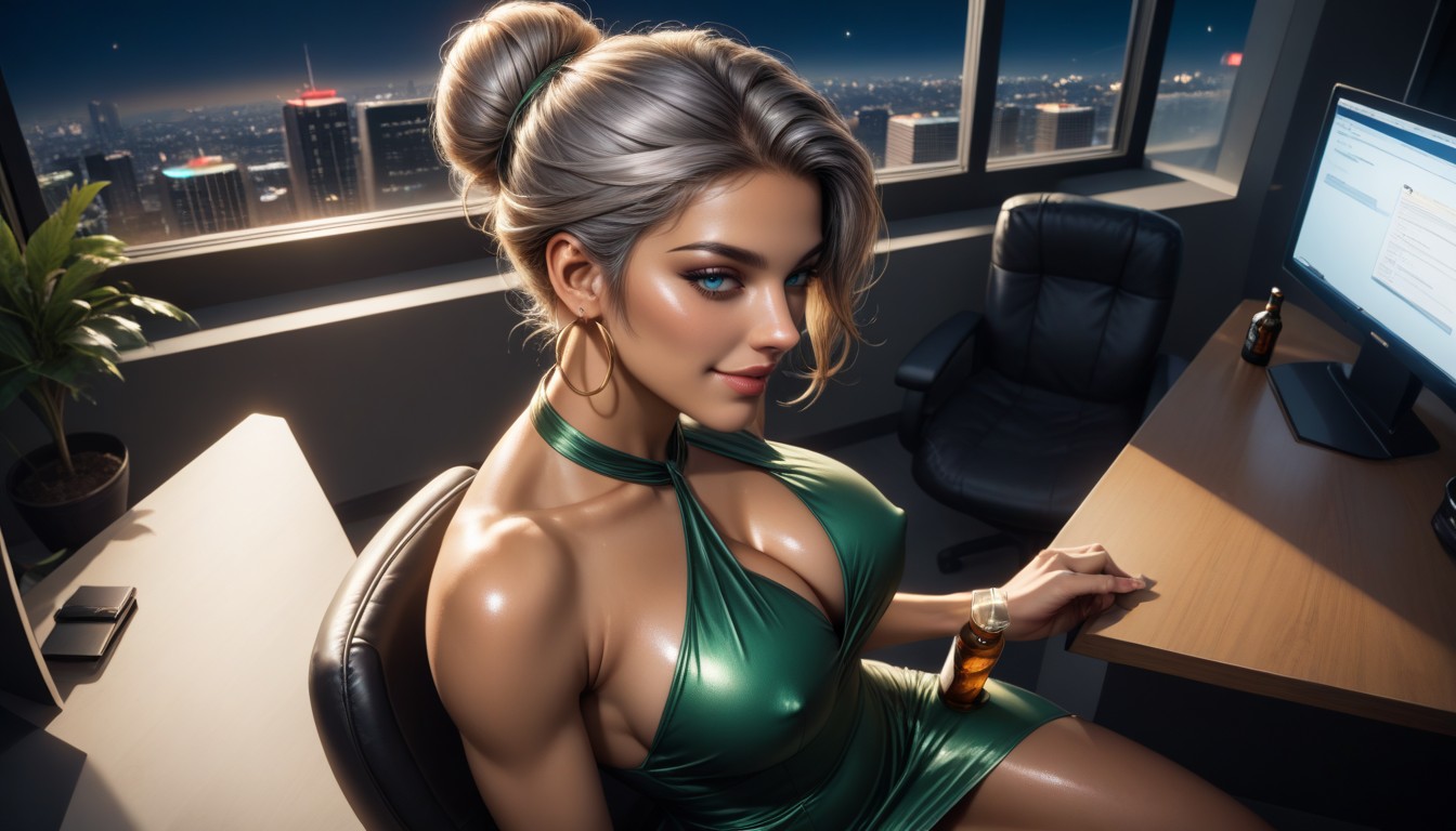 Erect Nipples, Close Up, Cleavage AI Porn
