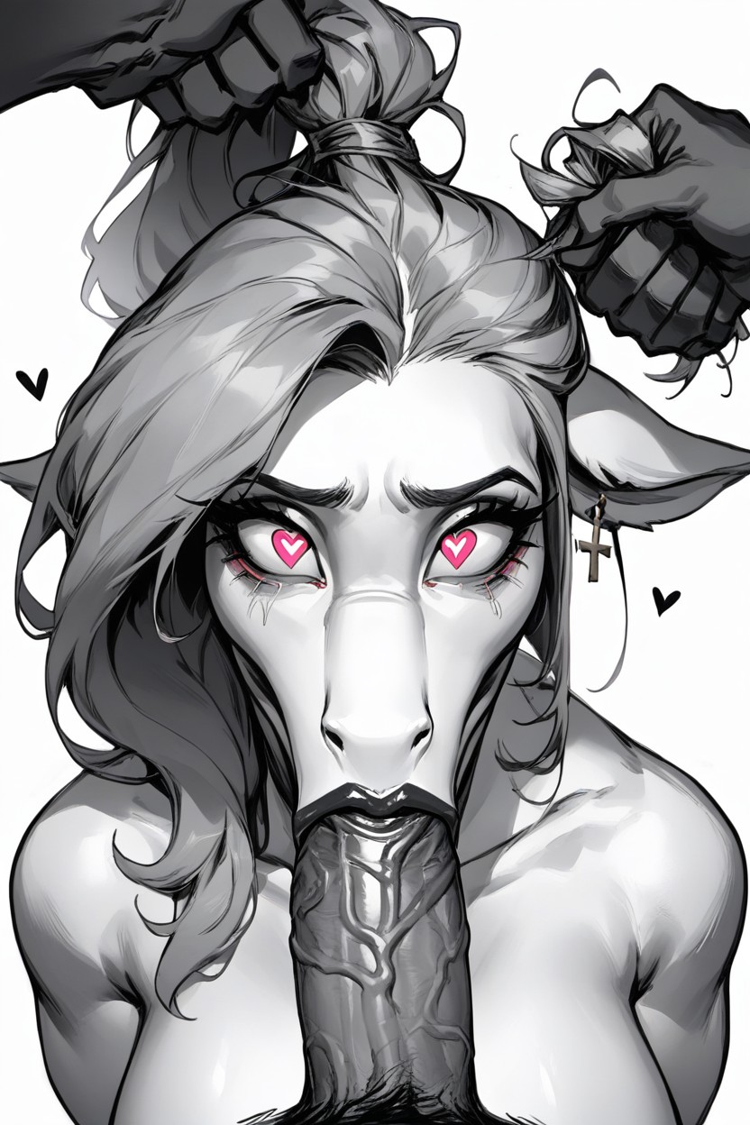 Long Lips, Extremely Long Lips, 50+ Furry AI Porn