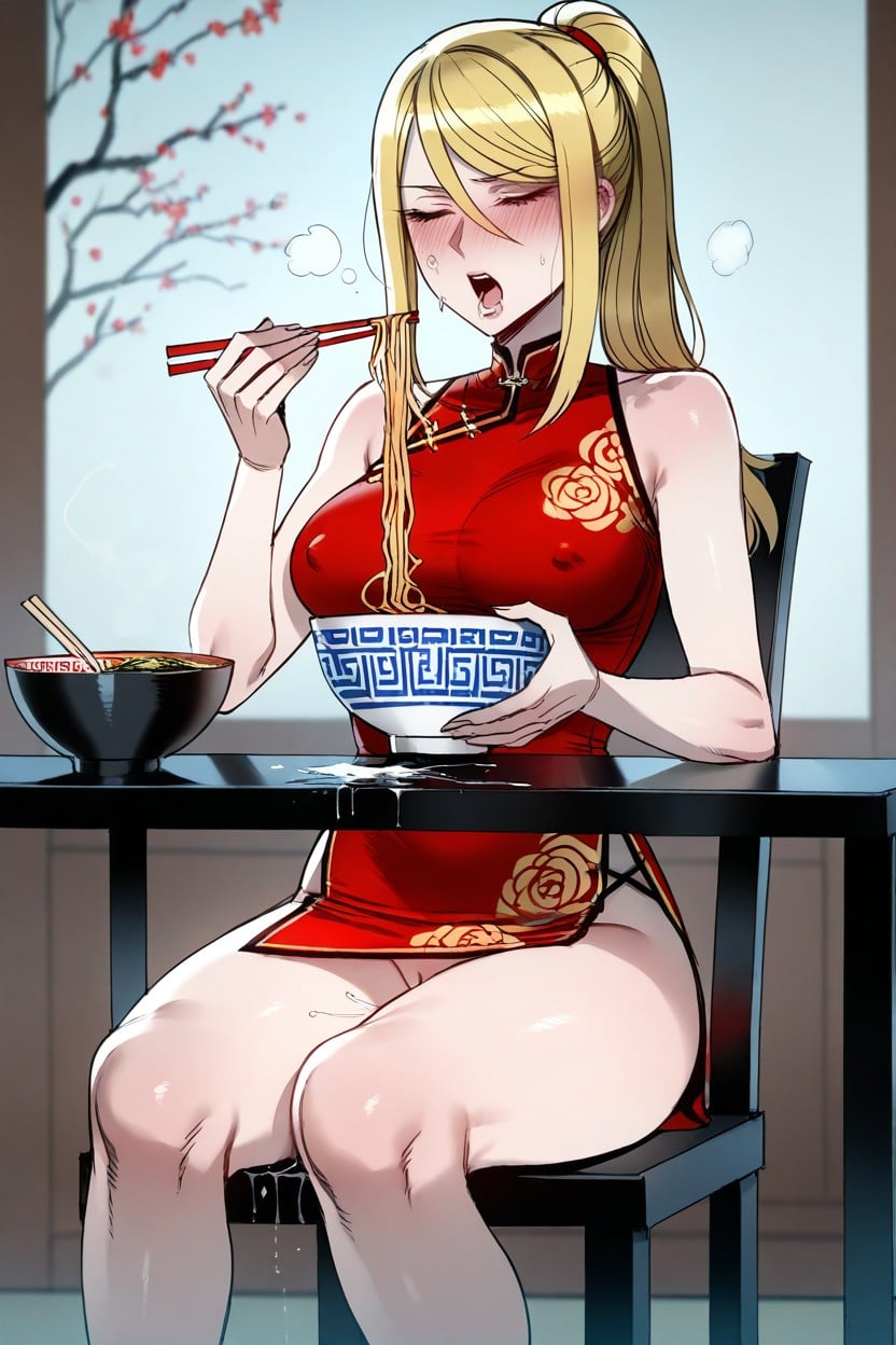 Juice Puddle, Solo, Y Female Hentai AI Porn