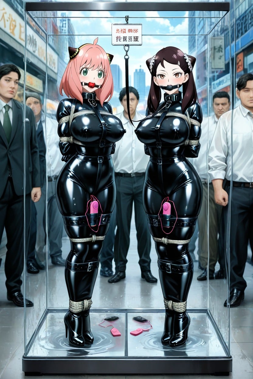 Price Tag, Bondage, Collar (restraints) Hentai AI Porn