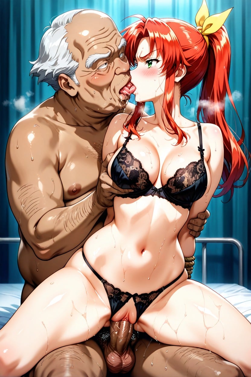 Angry, Cowgirl Position, Anime Art Style Hentai AI Porn