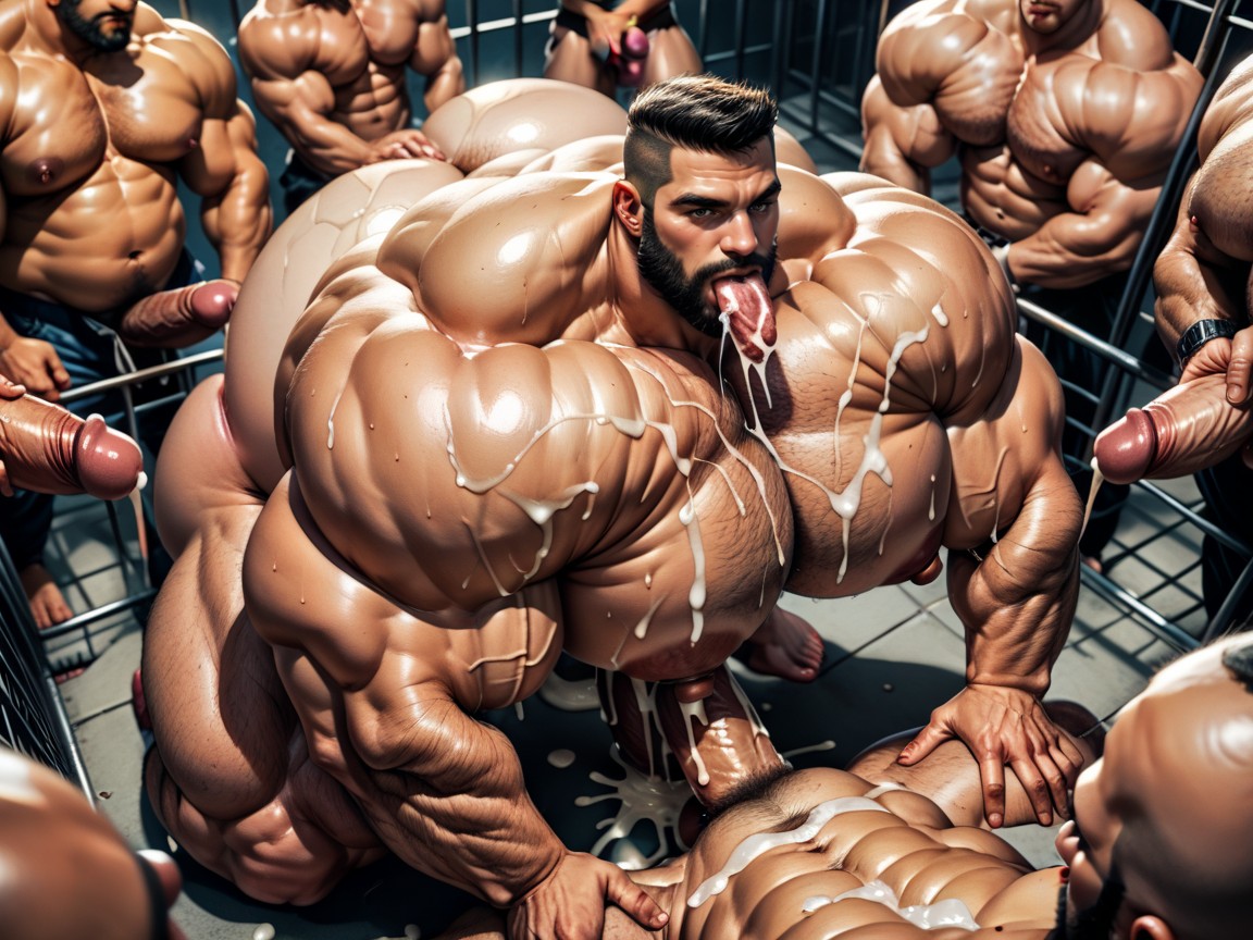 Hyper Boobs, Harem, Hyper Bulky AI Porn