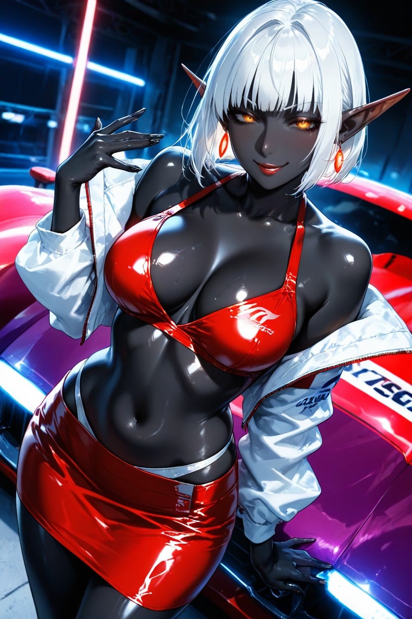Seductive Eyes, Black Skin, Immersive Porno IA Hentai