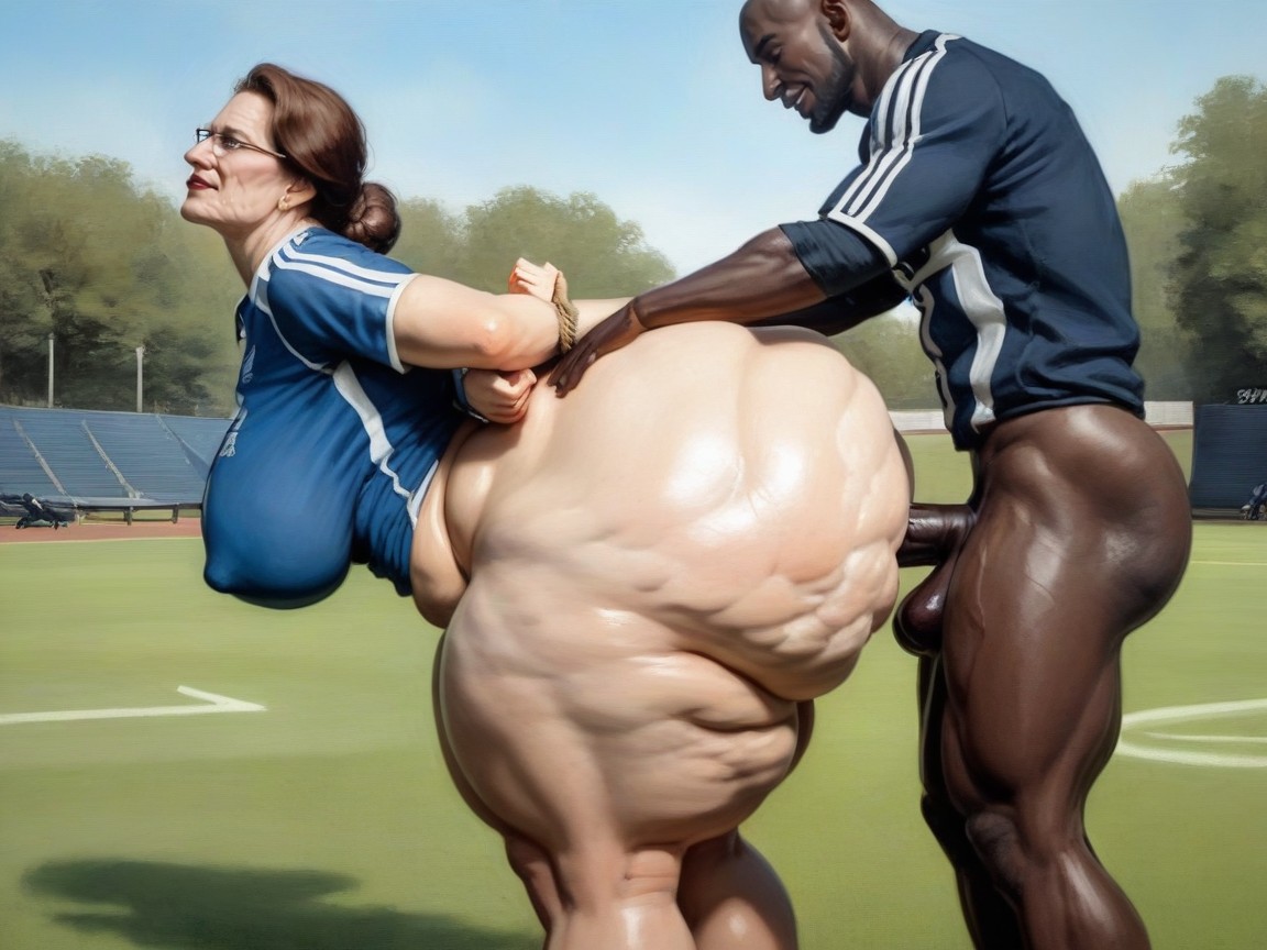 30+, Football (soccer) Player, Hands On Ass AI Porn