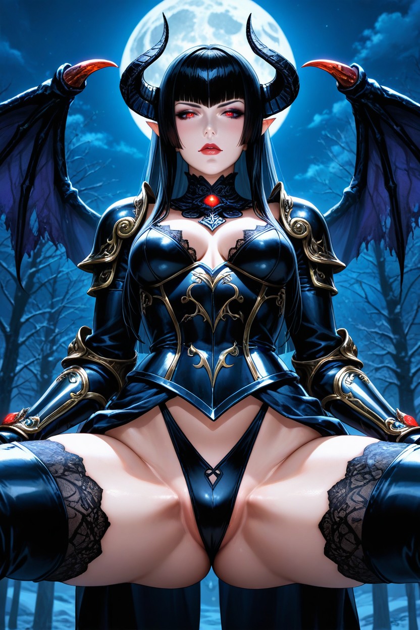 Eliza From Tekken, Skinny, Night AI Porn