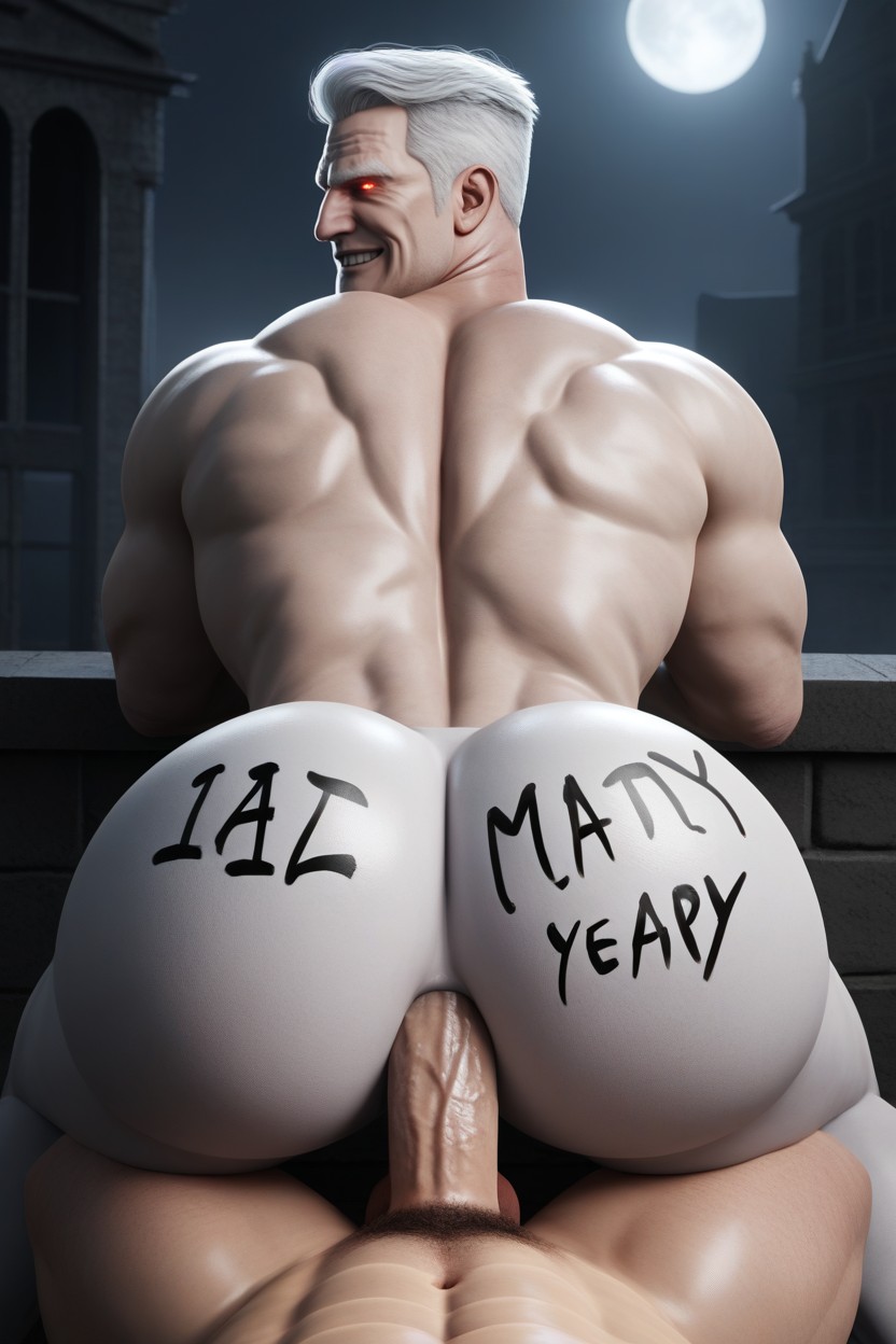 Body Writing On Ass, Masculine, Lean Waist AI同性戀黃片