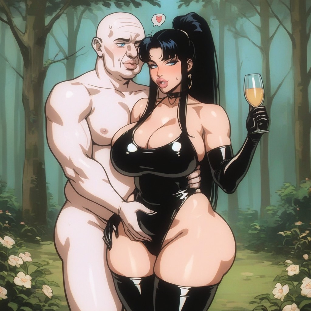 Pornstar, Sound Effects, Ponytail AI Porn