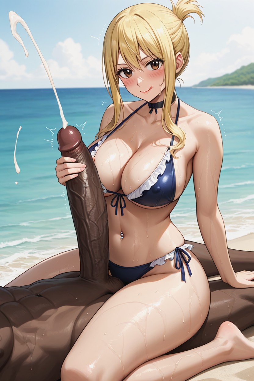 Blushing, Erect Nipples, 25+ AI Porn