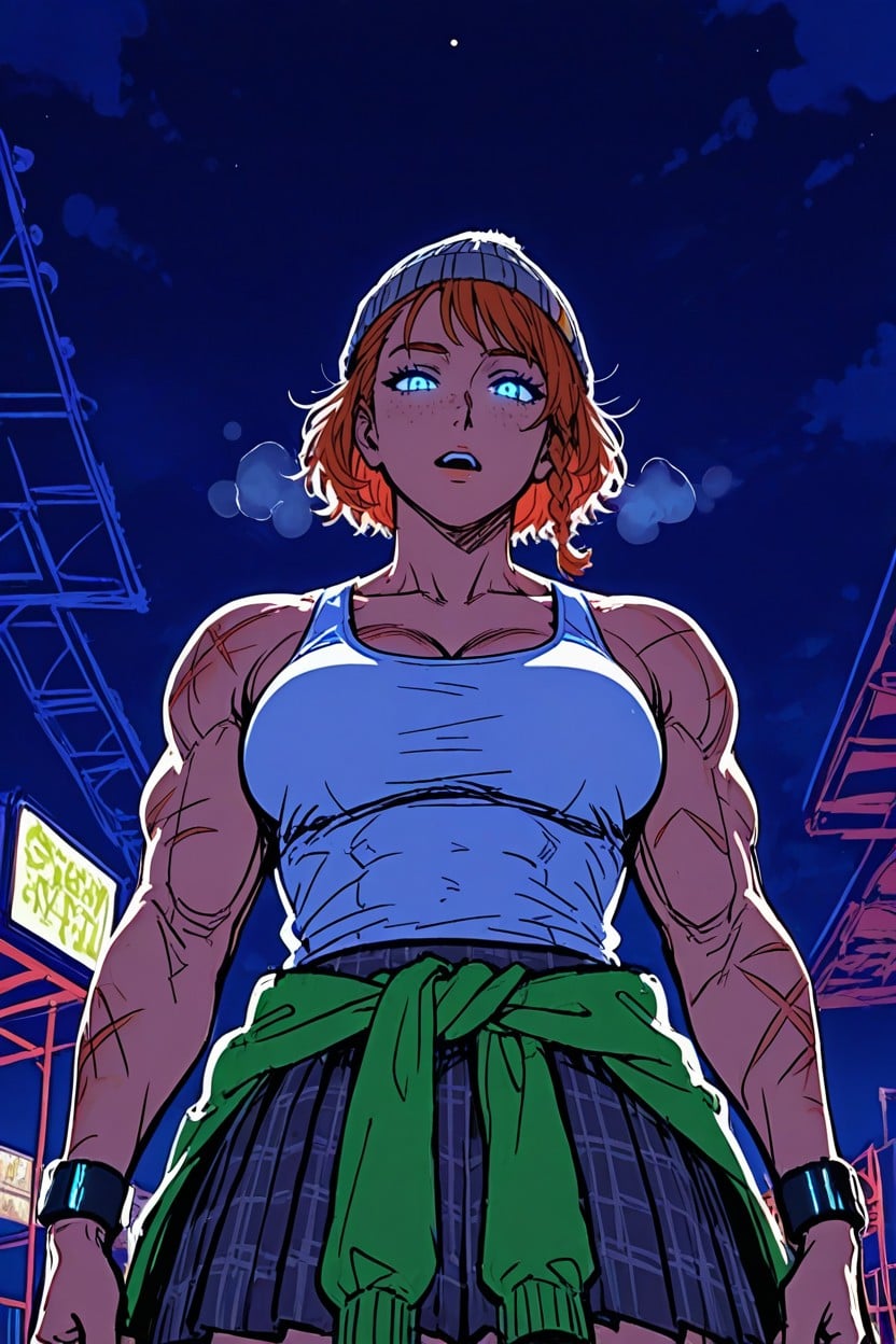 Night, 20+, De Abajo Hacia Arriba Hentai IA