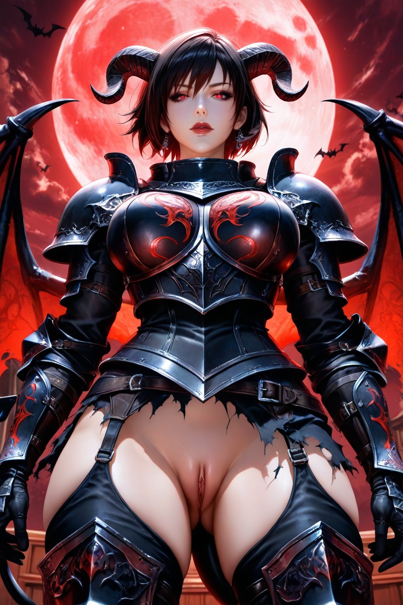 Front View, Counter Light, Knight Armor AI Porn
