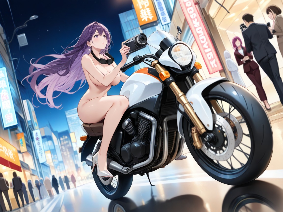 Women’s Hair Whipping In The Wind, Both Women Are Naked, 18+ AI Porn