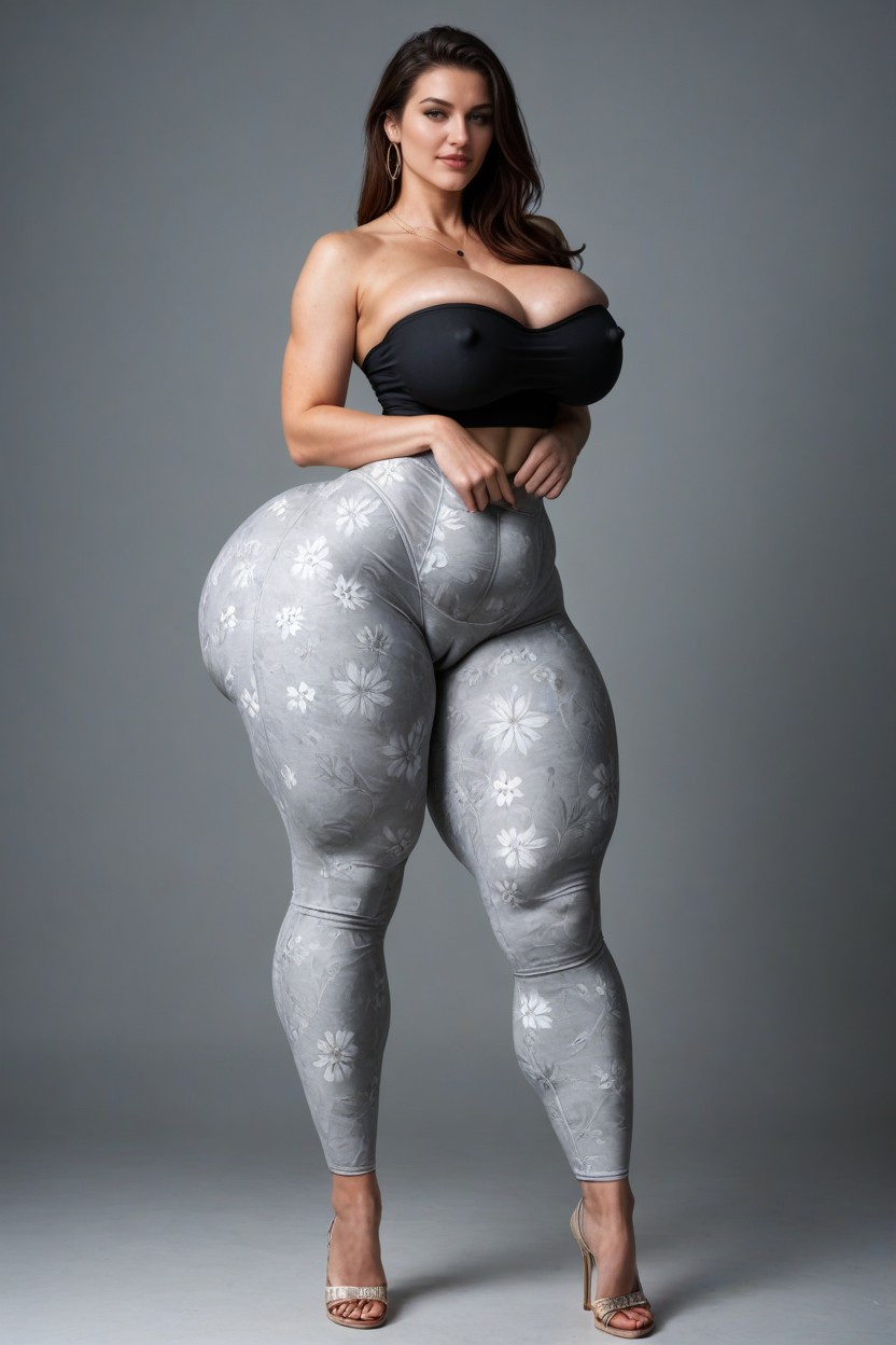 Waist, Medium Breast, Hourglass Figure AI Porn