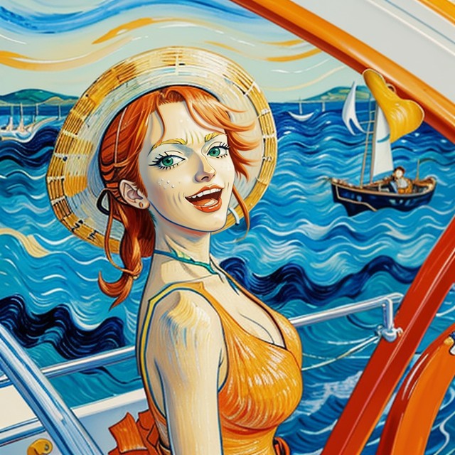 Molly Buttercup, Straw Hat Pirate Nami, Slight Smile Porno IA