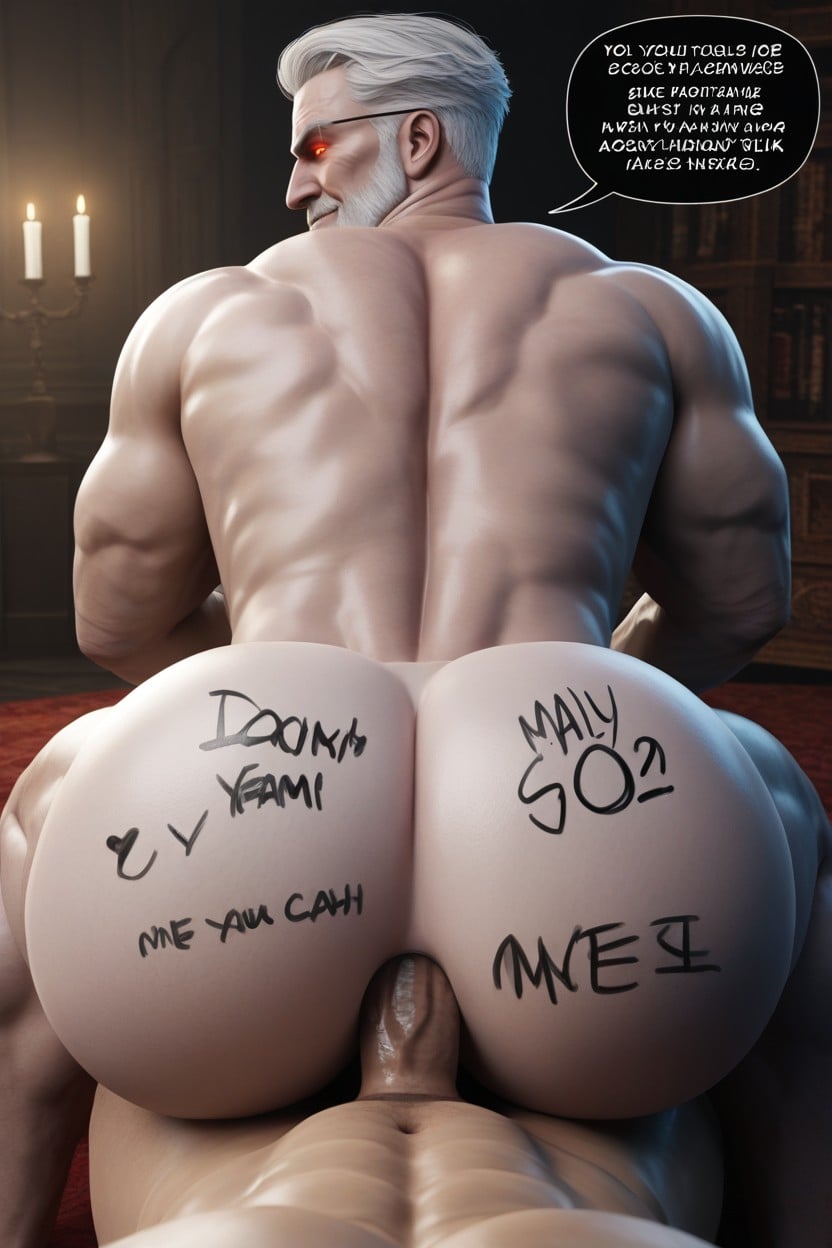 Sub Top, Lean Waist, Muscular AI Gay Porn